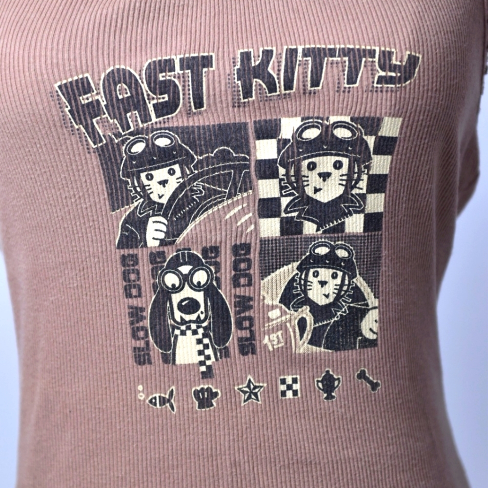 Fast kitty shirt